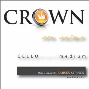 Larsen (638825) Crown struny do wiolonczeli - Set - Medium 4/4