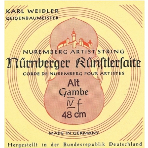 Nurnberger (645451) struna do chordofonu smyczkowego - D - Menzura 37cm