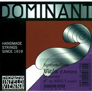 Thomastik (645608) struny do altówki d′amore Dominant - Set - 4311,0