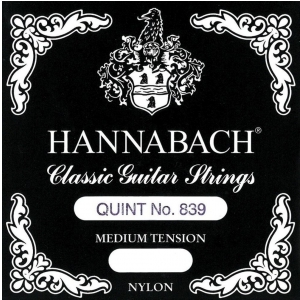 Hannabach (652827) 839MT struny do gitary klasycznej (medium) - Komplet