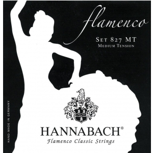 Hannabach (652928) 827MT struny do gitara klasycznej (medium) - Komplet 3 strun basowych