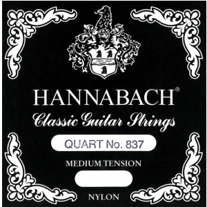 Hannabach (652817) 837MT struny do gitary klasycznej (medium) - Komplet