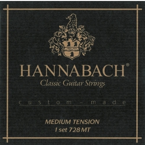 Hannabach (652687) 728MT struny do gitary klasycznej (medium) - Komplet