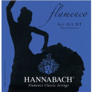 Hannabach (652939) 827HT struny do gitara klasycznej (heavy) - Komplet 3 strun Diskant