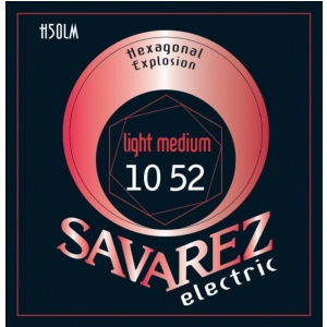 Savarez Med-Light (676547) Struny do gitary elektrycznej Hexagonal Explosion Nickel Med-Light .010-.052