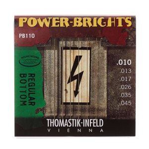 Thomastik PB110 (677027) Struny do gitary elektrycznej Power Brights Series Komplet