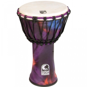 Toca (TO803199) Djembe Freestyle Rope Tuned Woodstock Purple