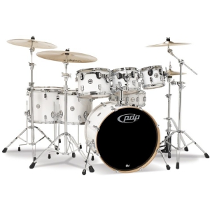 PDP by DW Drumset Concept Maple, Pearlescent White