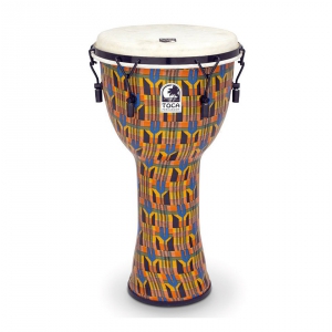 Toca (TO803262) Djembe Freestyle Mechanically Tuned Kente Cloth