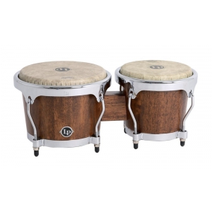 Latin Percussion Bongo Highline Satin Mahogany