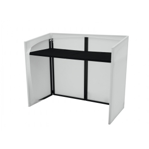 OMNITRONIC Mobile DJ Stand - mobilny statyw dla DJ z pokrowcem