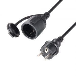 Adam Hall Cables 8101 KF 1500 - Kabel przed�u�aj�cy CEE 7/7 IP44 - CEE 7 IP44, 15 m