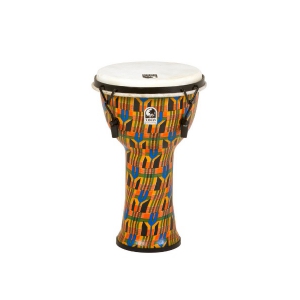 Toca (TO803253) Djembe Freestyle Mechanically Tuned Kente Cloth