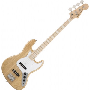 Fender Classic 70s Jazz Bass, Maple Fingerboard, Natural, w/Gig Bag gitara basowa gitara elektryczna