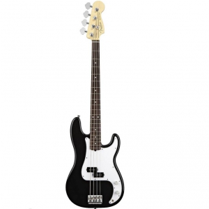 Fender Standard Precision Bass Maple Fingerboard, Black gitara basowa