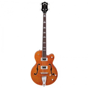 Gretsch G5440LSB Electromatic Hollow Body 34″ Long Scale Bass, Rosewood Fingerboard, Orange gitara basowa