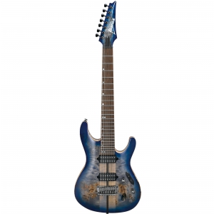 Ibanez S1027PBF-CLB Cerulean Blue Burstt gitara elektryczna siedmiostrunowa