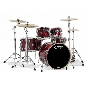 PDP by DW Drumset Concept Maple, Cherry Stain