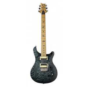 PRS 2018 Limited Edition SE Custom 24 Gray Black Quilt, Roasted Maple Neck - gitara elektryczna