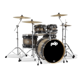 PDP (PD806034) Drumset Satin Charcoal Burst