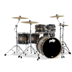 PDP (PD806074) Drumset Satin Charcoal Burst