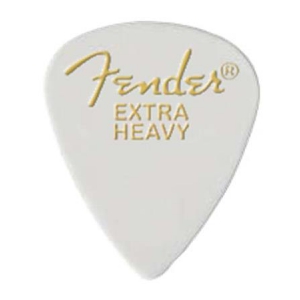 Fender 351 Shape x-heavy white kostka gitarowa