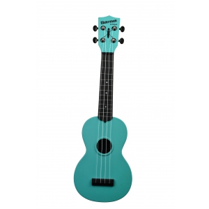 Kala KA-SWG-BL Waterman, ukulele sopranowe z pokrowcem, fluorescencyjny zielony