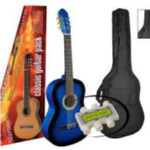Martinez MTC 082 Pack Blue gitara klasyczna rozmiar 1/2 + pokrowiec