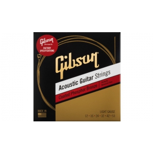 Gibson SAG-CPB12 struny do gitary akustycznej Coated Phosphor Bronze 12-53
