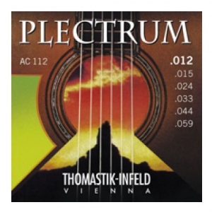 Thomastik (669337) struny do gitary akustycznej Plectrum Acoustic Series - AC112 - Medium-light .012-.059
