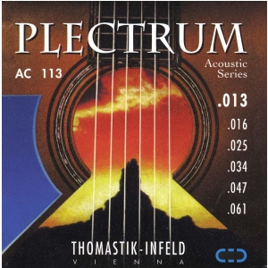Thomastik (669347) struny do gitary akustycznej Plectrum Acoustic Series - AC 113 - Medium .013-.061