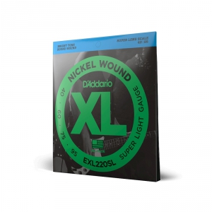 D′Addario EXL 220 SL struny do gitary basowej 40-95