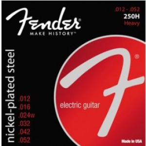 Fender Super 250 Guitar Strings, Nickel Plated Steel, Ball  (...)