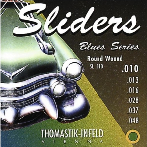 Thomastik SL110 (676897) Struny do gitary elektrycznej Sliders Blues Series Komplet