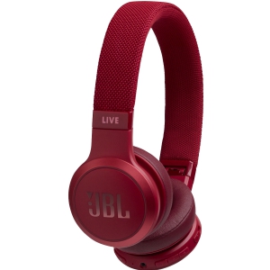 JBL Live 400BT RED słuchawki bezprzewodowe nauszne, kolor czerwony
