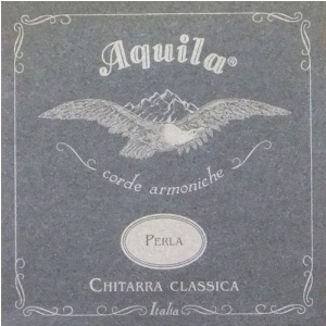 Aquila Perla ″ struny do gitary klasycznej Bass Strings, Superior Tension
