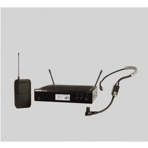 Shure BLX14R/SM35 system bezprzewodowy z mikrofonem nagownym SM35, odbiornik w obudowie 1/2 rack 19″