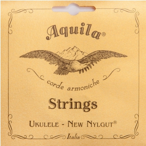 Aquila New Nylgut Ukulele Set, Gg-Cc-EE-AA Tenor, 1 Red String