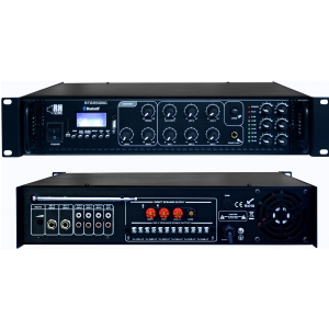 RH Sound ST-2250BC/MP3+FM+IR wzmacniacz radiowzowy 250W, 6 stref, 100V