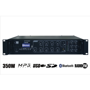 RH Sound ST-2350BC-MP3 wzmacniacz radiowzowy100V, 350W, 6 stref, wbudowany odtwarzacz MP3