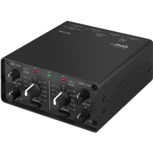 Monacor MPA-202 2-kanałowy przedwzmacniacz mikrofonowy