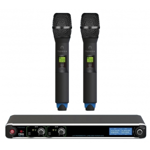 Novox Free PRO H2 mikrofon bezprzewodowy podwjny dorczny, pasmo 630-668 MHz