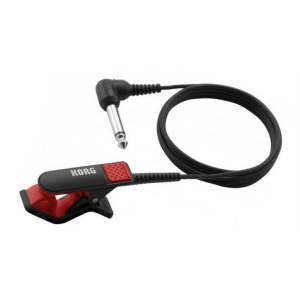 Korg CM200 BKRD mikrofon kontaktowy do tunerw chromatycznych, czarno-czerwony