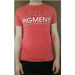 Arturia T-shirts Pigments czerwona XL