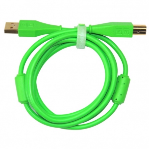 DJ TECHTOOLS Chroma Cable kabel USB 1.5m prosty (zielony)
