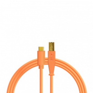 DJ TECHTOOLS Chroma Cable kabel USB-C (pomara�czowy)