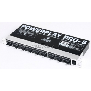 Behringer HA8000 Powerplay Pro 8 wzmacniacz suchawkowy