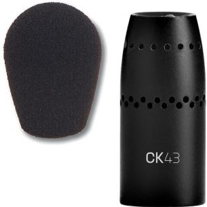 AKG CK43 kapsuła mikrofonowa superkardioidalna (z wiatrochronem/grillem W40) serii DAM+