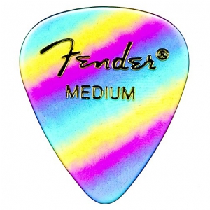 Fender 351 Shape Premium Picks, Medium, Rainbow, 144 Count kostka gitarowa