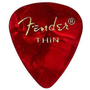 Fender Red Moto, 351 Shape, Thin (144)